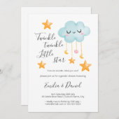 Twinkle Twinkle Little Star Geslacht Reveal Kaart (Voorkant / Achterkant)