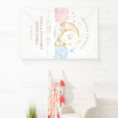 Twinkle Twinkle Little Star Geslacht Reveal Welkom Spandoek (Insitu)