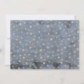 Twinkle Twinkle Little Star Girls First Birthday Kaart (Achterkant)