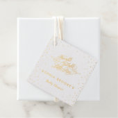 Twinkle Twinkle Little Star Gold Foil Bedankjes Labels (Met doos)