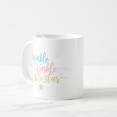 Twinkle Twinkle Little Star... hoe leuk je bent Koffiemok (Voorkant links)