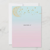 Twinkle Twinkle Little Star Hoe we ons afvragen Kaart (Achterkant)