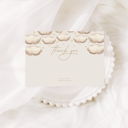 Twinkle Twinkle Little Star Ivory Bedankkaart