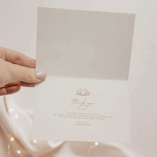 Twinkle Twinkle Little Star Ivory Bedankkaart