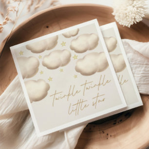 Twinkle Twinkle Little Star Ivory Servet