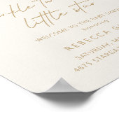 Twinkle Twinkle Little Star Ivory Welcome Poster (Hoek)