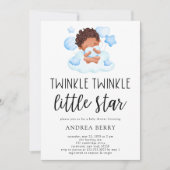 Twinkle Twinkle Little Star Jongen Kaart (Voorkant)