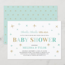 Twinkle Twinkle Little Star Jongens Baby Shower