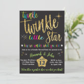Twinkle Twinkle Little Star Kaart (Staand voorkant)