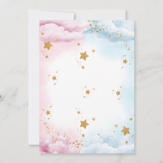 Twinkle Twinkle Little Star Kaart (Achterkant)