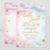 Twinkle Twinkle Little Star Kaart (Voorkant / Achterkant)