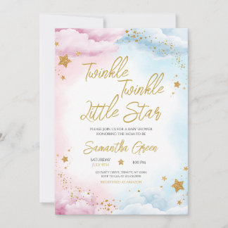 Twinkle Twinkle Little Star Kaart