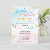 Twinkle Twinkle Little Star Kaart (Staand voorkant)