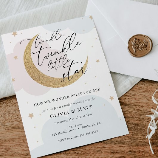 Twinkle Twinkle Little Star Kaart