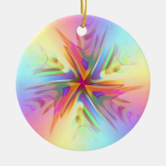 Twinkle Twinkle Little Star Keramisch Ornament (Voorkant)