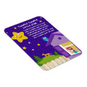 Twinkle Twinkle Little Star Kinderlied Magneet (Rechterzijde)