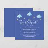 Twinkle Twinkle Little Star Koppel Baby Shower Kaart (Voorkant / Achterkant)
