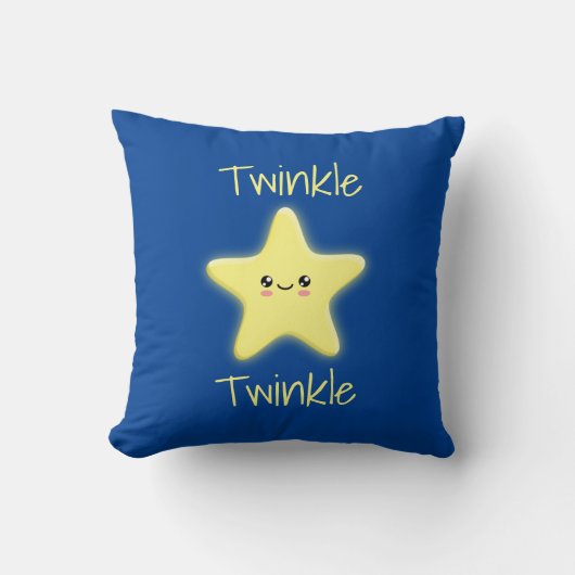 Twinkle Twinkle Little Star Kussen (Voorkant)