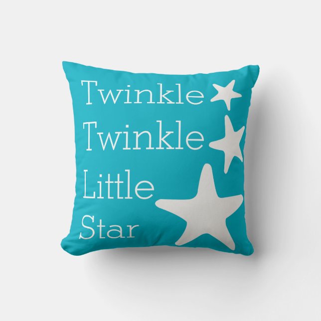 Twinkle Twinkle Little Star Kussen (Voorkant)