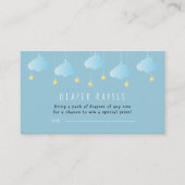 Twinkle Twinkle Little Star Luier Raffle Ticket Informatiekaartje (Voorkant)