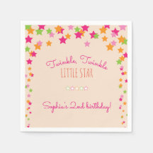 Twinkle Twinkle Little Star Meisjes Verjaardag