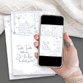 Twinkle Twinkle Little Star Moon Baby Sprinkle Kaart