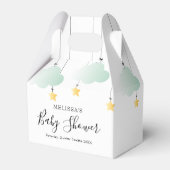 Twinkle Twinkle Little Star Neutral Baby shower Bedankdoosjes (Voorkant Zijde)