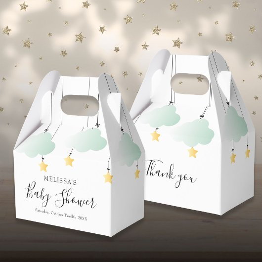 Twinkle Twinkle Little Star Neutral Baby shower Bedankdoosjes
