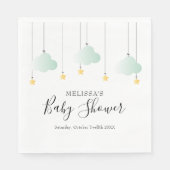Twinkle Twinkle Little Star Neutral Baby shower Servet (Voorkant)