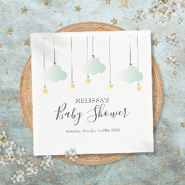 Twinkle Twinkle Little Star Neutral Baby shower Servet