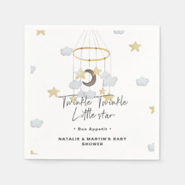 Twinkle Twinkle Little Star Neutral Baby shower Servet