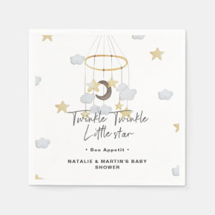 Twinkle Twinkle Little Star Neutral Baby shower Servet