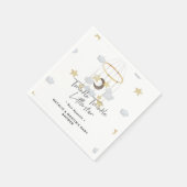 Twinkle Twinkle Little Star Neutral Baby shower Servet (Hoek)