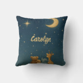 Twinkle Twinkle Little Star Nursery Aangepast Kussen (Achterkant)