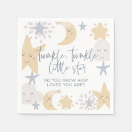 Twinkle Twinkle Little Star Nursery Baby shower Servet