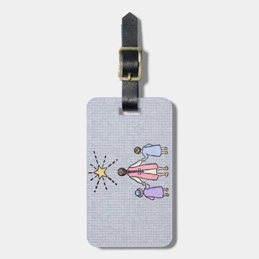 Twinkle Twinkle Little Star Nursery Rhyme Bagagelabel (Voorkant verticaal)