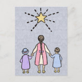 Twinkle Twinkle Little Star  Nursery Rhyme Briefkaart (Voorkant)
