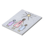 Twinkle Twinkle Little Star  Nursery Rhyme Notitieblok (Linkerzijde)