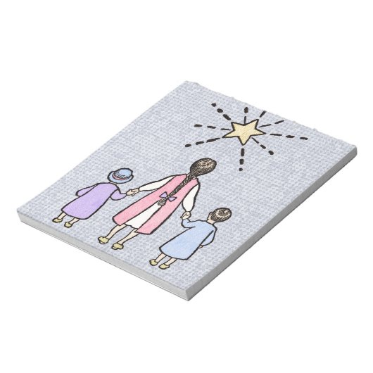 Twinkle Twinkle Little Star  Nursery Rhyme Notitieblok (Linkerzijde)