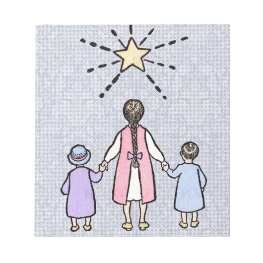 Twinkle Twinkle Little Star  Nursery Rhyme Notitieblok (Voorkant)