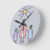 Twinkle Twinkle Little Star  Nursery Rhyme Ronde Klok (Hoek)