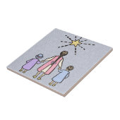 Twinkle Twinkle Little Star  Nursery Rhyme Tegeltje (Zijkant)