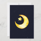 Twinkle Twinkle Little Star Olifant Baby shower Kaart (Achterkant)