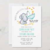 Twinkle Twinkle Little Star Olifant Geslacht onthu Kaart (Voorkant)