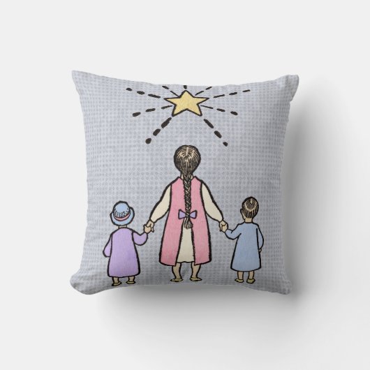 Twinkle Twinkle Little Star Oude Kinderrijmpjes Kussen (Voorkant)