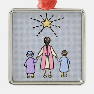 Twinkle Twinkle Little Star Oude Kinderrijmpjes Metalen Ornament
