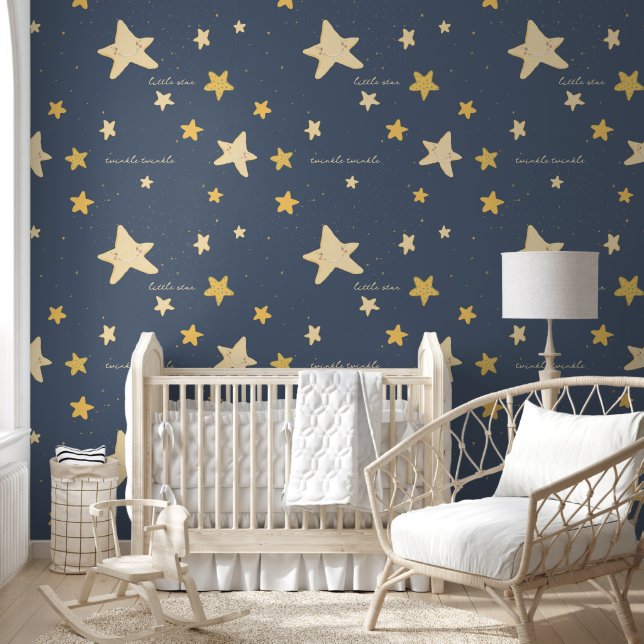 Twinkle Twinkle Little Star Patroon Behang (Kinderen)