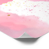 Twinkle Twinkle Little Star Pink Blank DIY Poster (Hoek)