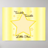 Twinkle Twinkle Little Star Poster (Voorkant)