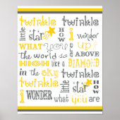 Twinkle Twinkle Little Star Poster (Voorkant)